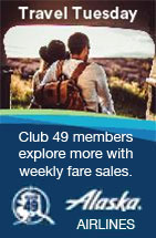 Alaska Airlines - Travel Tuesday - Explore more with weekly fare sales.