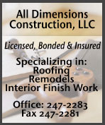 All Dimensions Construction - Ketchikan, Alaska