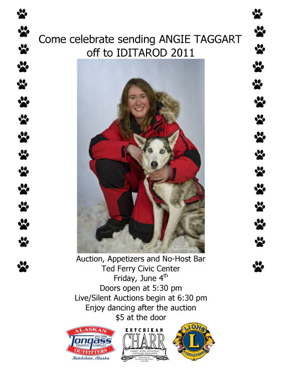 Angie Taggart -- Iditarod 2011