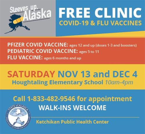 Free Clinics - COVID-19 & Flu Vaccines -Ketchikan, Alaska