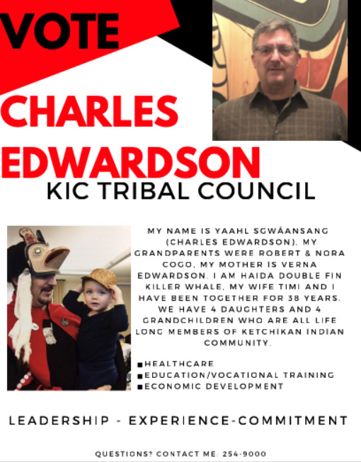 Charles Edwardson for KIC Council 2022 - Vote January 17, 2022