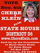 Chere Klein for Alaska House District 36 - Ketchikan, Alaska