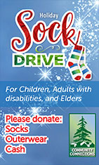 Community Connections - Ketchikan, Alaska - Holiday Sock Drive