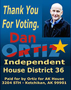 Thank you for Voting Dan Ortiz