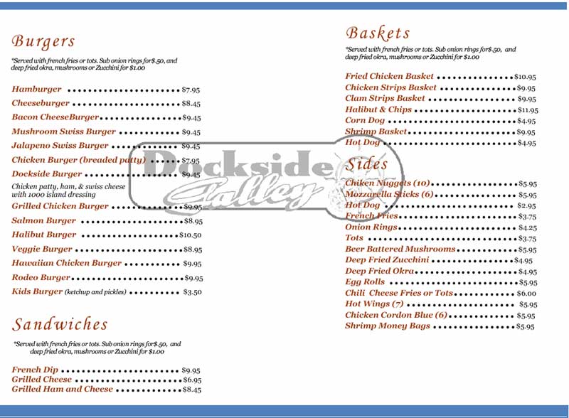 Dockside Galley Ketchikan, Alaska