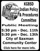 Ketchikan Gateway Borough School District Indian Policy & Procedures Committee