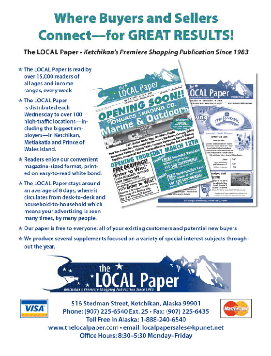 The Local Paper, Ketchikan, Alaska