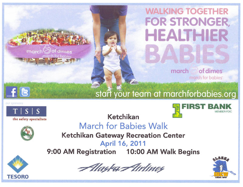 Ketchikan: March for Babies, April 16, 2011
