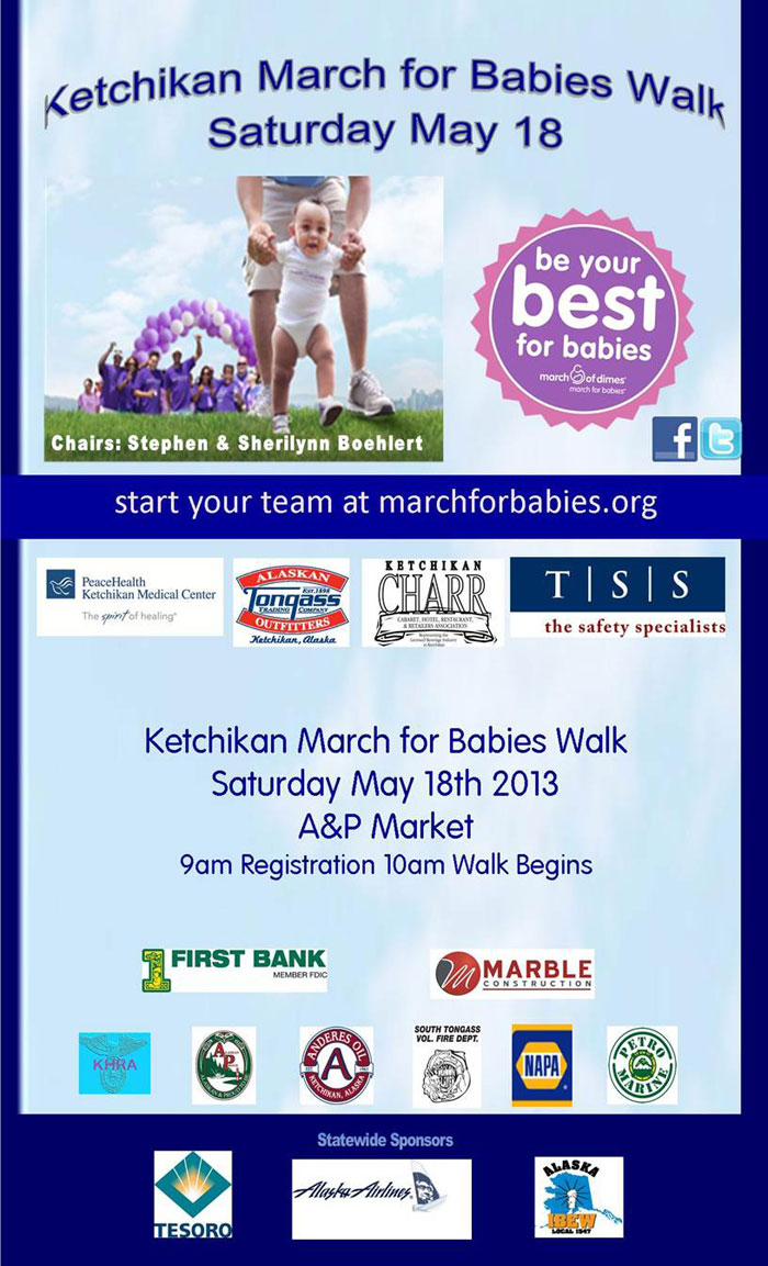 Ketchikan March for Babies Walk - Ketchikan, Alaska