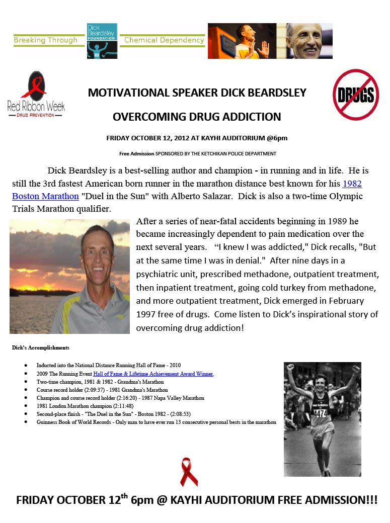 jpg Red Ribbon Week: Ketchikan, Alaska - Motivational Speaker Dick Beardsley