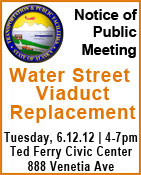 Notice of Public Meeting - Water Street Viaduct Replacement - Ketchikan, Alaska