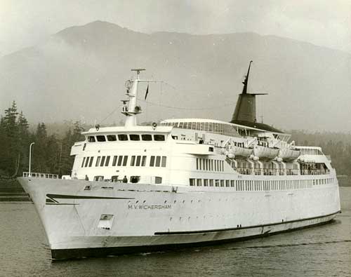 photo AK State ferry Wickersham