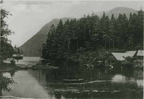 Photo - SS Ancon at Loring 1880