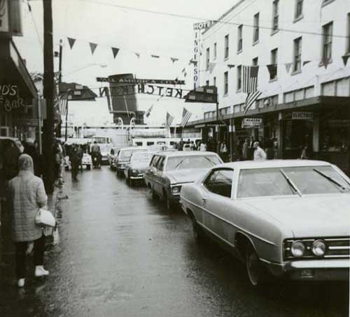 Photo Mission Street mid 1960s