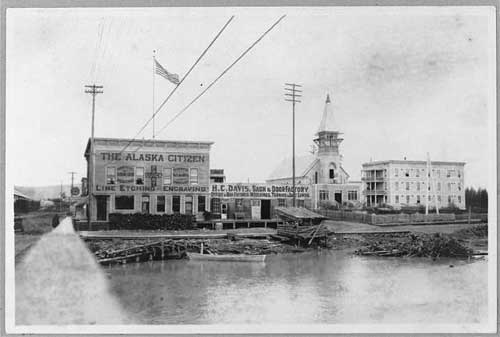 photo Alaska Citizen Building