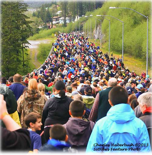 jpg Ketchikan became the new world record holder in 2013  of World's Largest Rainboot Race