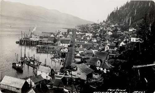 jpg Water Street viewed from Nob Hill looking north