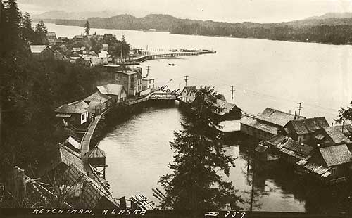 jpg Creek Street from Boston Smith Heights, circa 1912