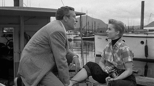 jpg Douglas Kennedy is Tino Morelli, a mob boss who has moved to Ketchikan and reinvented himself as just another resident of Ketchikan.
Joan Vohs stars as Lily Arnold.