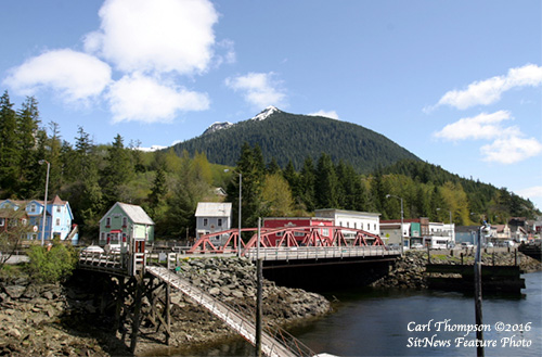 jpg Deer Mountain as viewed from Ketchikan's Thomas Basin.