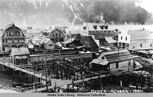 jpg Hyder, Alaska 1920