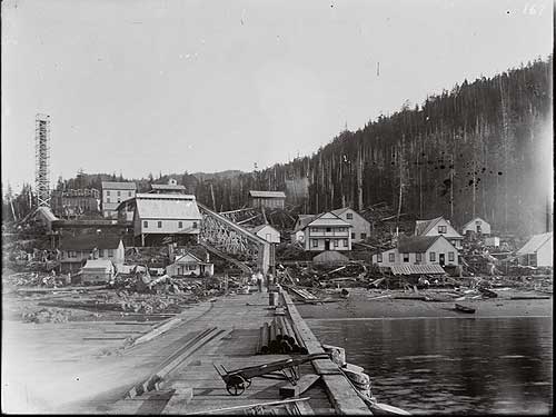 jpg Hadley smelter on Prince of Wales Island, 1904