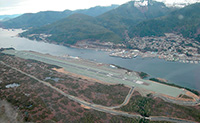 Gravina airport is 45 years old; Jet age came to Tongass Narrows in 1973, a promised bridge did not 