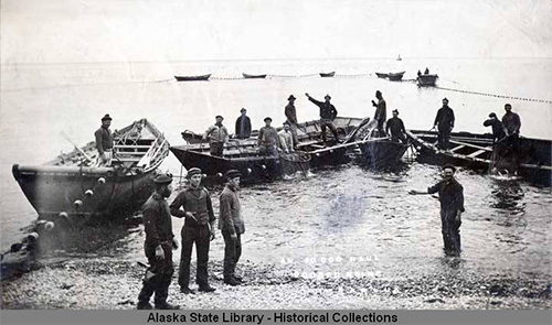 jpg An 80,000 haul, double seine, Karluk: ca 1882