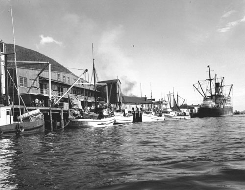 jpg Ketchikan Waterfront 1947
