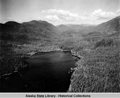 jpg Ward Cove Before the Mill - circa 1939 - 1952