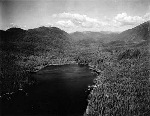 jpg Ward's Cove, Ketchikan, before the mill 