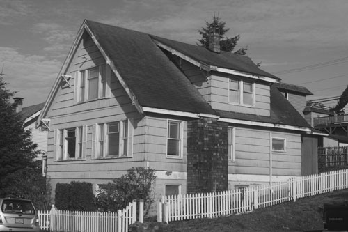 jpg The Ketchikan home where Thompson lived on First Avenue in the 1930s. 