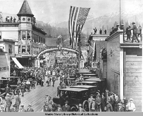 jpg President Harding's Trip to Ketchikan, Alaska, 1923.