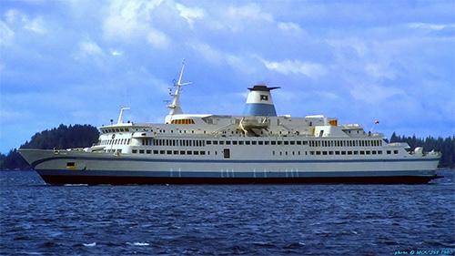 jpg May 31, 1980, as the Queen of the North began service on BC Ferries' Inside Passage route