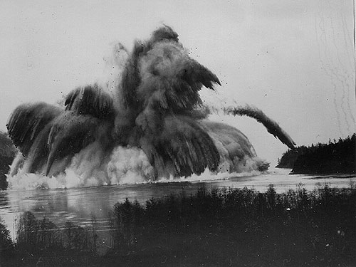 jpg Ripple Rock explosion 1958