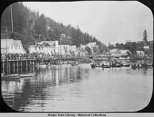 jpg Indian town Ketchikan.
Time period: 1896 to 1913