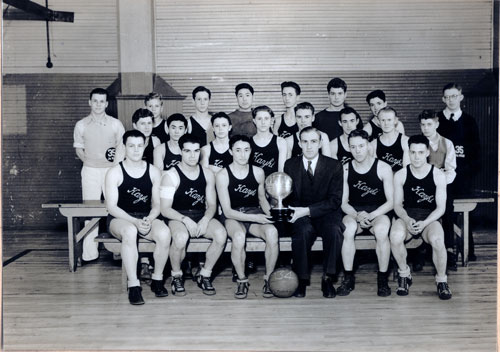 jpg 1934 Kayhi Champian Basket Ball Team Photo