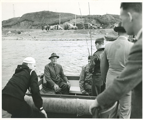 jpg the Presidential party also took time out for some fishing in Alaska. August 7, 1944