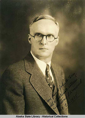 jpg Signed portrait of Anthony Dimond, Delegate to Congress from Alaska, 1930s.