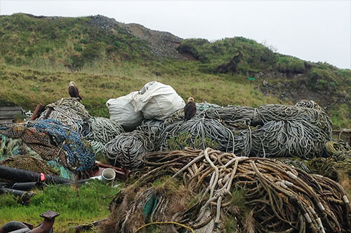 jpg Plastic fishing nets from Dutch Harbor go to Denmark for recycling