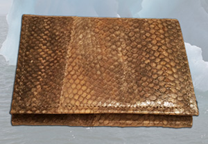 jpg Salmon leather is made from sustainable Alaskan salmon skins