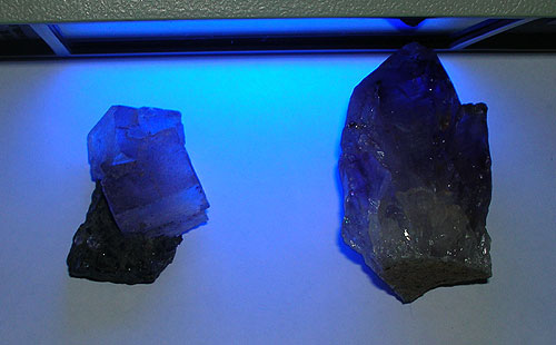 jpg Two rocks claiming to be amethyst