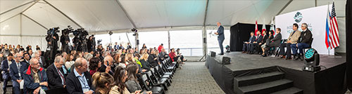 jpg British Columbia Premier John Horgan delivers remarks at the International Year of the Salmon