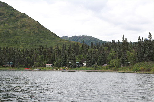 jpg The Alaska Salmon Program camp at Lake Nerka