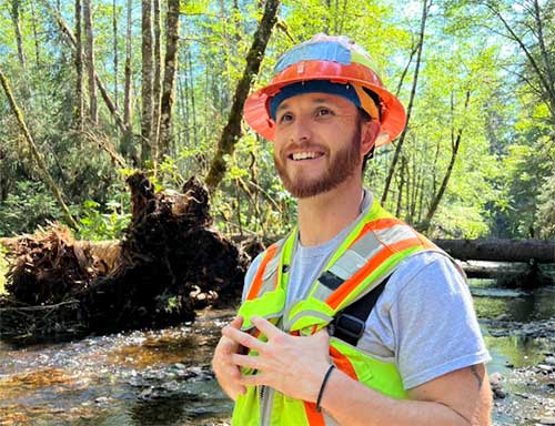jpg U.S. Army veteran Taran Snyder was in Petersburg for almost a year with the VetsWork by AmeriCorps program, working as a natural resource specialist with the Petersburg Ranger District.