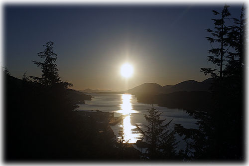 jpg Tongass Narrows sunrise