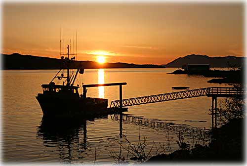 photo Ketchikan sunset