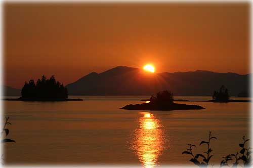 photo Ketchikan summer solstice evesunset