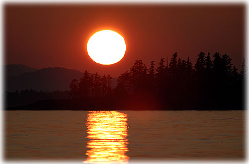 photo Ketchikan, Alaska sunset