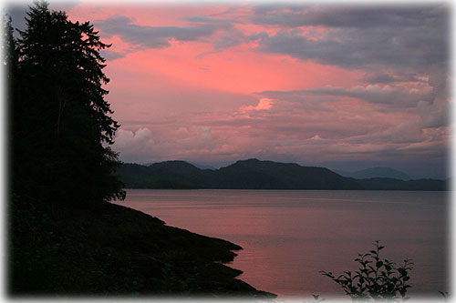 jpg sunset Ketchikan, Alaska